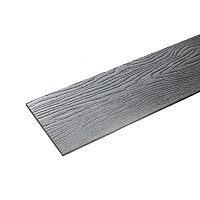 Сайдинг хризотилцементный Фибратек 3000х190 мм серый под покраску КПП