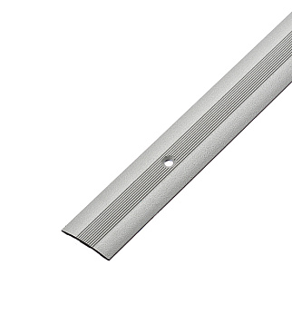 Порог алюминиевый одноуровневый стык 28х900 мм серебро