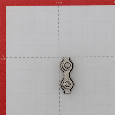 Зажим троса duplex d2 мм нержавеющая сталь