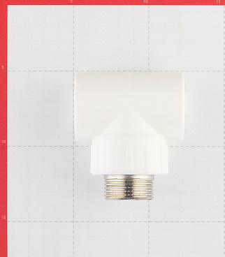 Тройник полипропиленовый Valtec переходный 32 мм х 1 НР(ш) х 32 мм (VTp.733.0.03206)