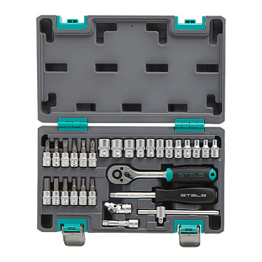 Набор инструментов универсальный Stels (14100) (29 шт.)