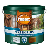 Антисептик Пинотекс/Omnitex Classic Plus 3 в 1 декоративный для дерева тиковое дерево 2,5 л