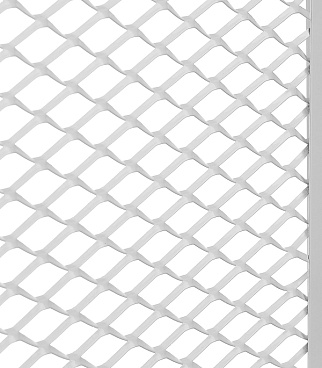 Экран декоративный металлический Evecs ДМЭР 610х490 мм белый 5-ти секционный