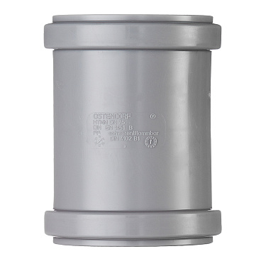 Муфта Ostendorf HTMM d75 мм пластиковая для внутренней канализации (113510)