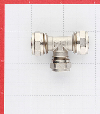 Тройник VALTEC (VTm.331.N.262026) 26 обж(ц) х 20 обж(ц) х 26 обж(ц)