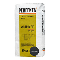 Смесь кладочная для кирпича Perfekta Линкер Стандарт графит 25 кг
