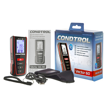 Дальномер лазерный Condtrol Vector 60 60 м (1-4-104)