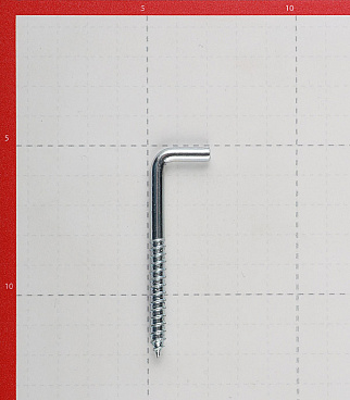 Шуруп с Г-образным крюком 6,0x70 мм (2 шт.)