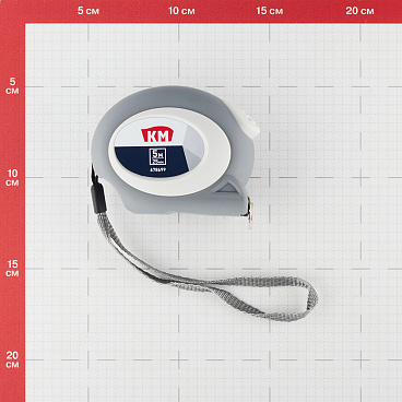 Рулетка КМ с автостопом 5 м x 25 мм