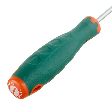 Отвертка плоская SL4 80 мм Jonnesway Anti-slip grip (D71S480)