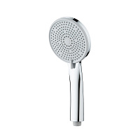 Лейка для душа Milardo Essential d106 мм 5 режимов без шланга пластик хром (ESS5FCRM18)