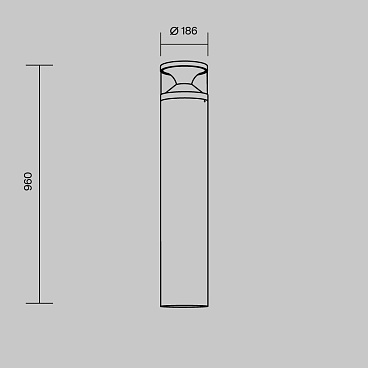 Ландшафтный светильник Outdoor O496FL-L21B3K2