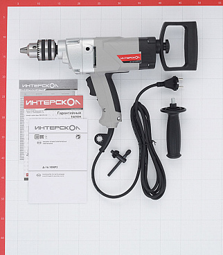 Дрель сетевая Интерскол Д-16/1050Р2 1050 Вт ключевой патрон (369.1.0.00)