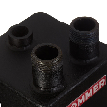 Коллектор распределительный Rommer 1 НР(ш) 2 отопительных контура с гидравлическим разделителем (RDG-0018-004002)