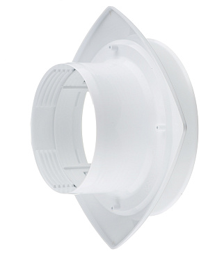 Анемостат приточный регулируемый Era с фланцем d125 мм белый