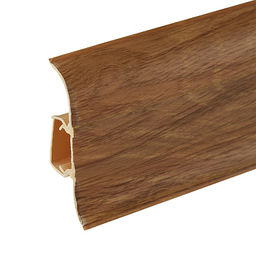 Плинтус ПВХ напольный Winart 58 мм дуб обыкновенный 2500 мм S-профиль с кабель-каналом