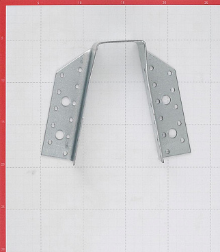 Опора бруса раскрытая оцинкованная 140 (135) х76 х50 (51)х2 мм