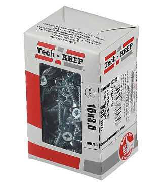 Саморезы универсальные 16x3,0 мм оцинкованные (500 шт.)