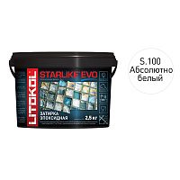 Затирка эпоксидная Litokol Starlike Evo s.100 абсолютно белый 2,5 кг
