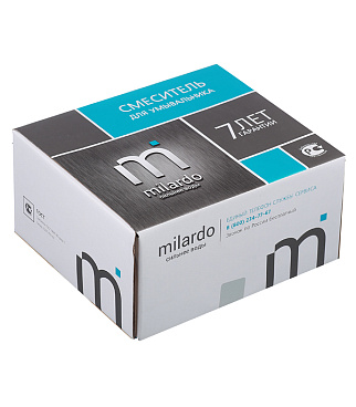 Смеситель для раковины Milardo Nelson хром однорычажный (NELSB00M01)