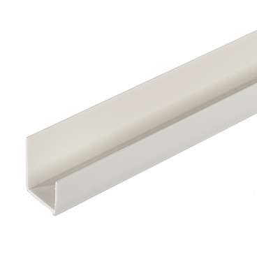 Профиль стартовый окантовочный пластиковый 12,5 мм 3 м для гипсокартона