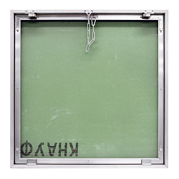 Люк ревизионный под плитку Практика Контур алюминиевый 600х600 мм скрытый нажимной