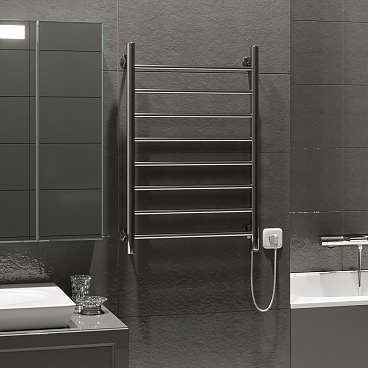 Полотенцесушитель электрический MyFrea MyVenice ЭК 800х500 мм 79 Вт хром