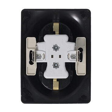 Розетка Systeme Electric Glossa встраиваемая антрацит (GSL000724)