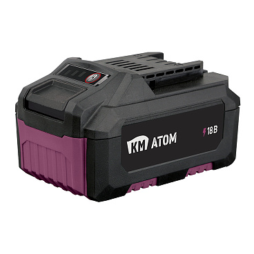 Аккумулятор КМ АТОМ 18 В 4Ач Li-Ion (BLI-18/4.1)