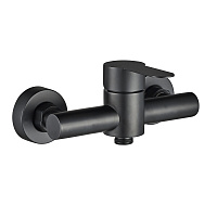 Смеситель для душа без излива Pura Latuno by Swedbe черный без лейки однорычажный (L11308B)