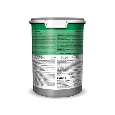 Эмаль универсальная акриловая Ореол черная матовая 1,1 кг