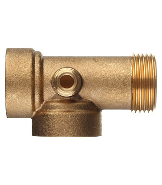 Соединитель для насоса Belamos 1 ВР(г) х 1 НР(ш) х 1 ВР(г) х 1/4 НР(ш) четырехходовой (4WAY)