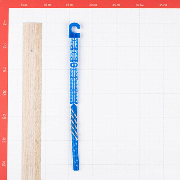 Порог алюминиевый одноуровневый стык 40х900 мм дуб беленый