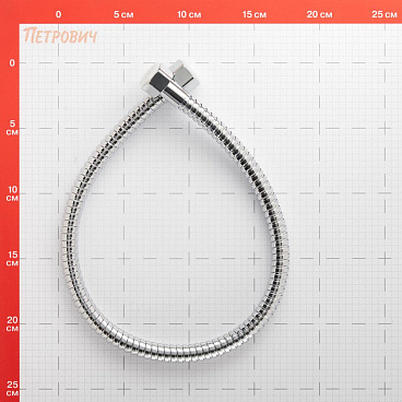 Шланг для душа соединительный Corsa Deco 600 мм металлический хром (1145854)