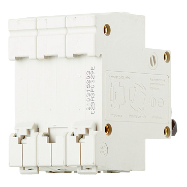 Автоматический выключатель модульный EKF Basic ВА 47-29 3P 25А тип C 4,5 кА 400 В (mcb4729-3-25C)