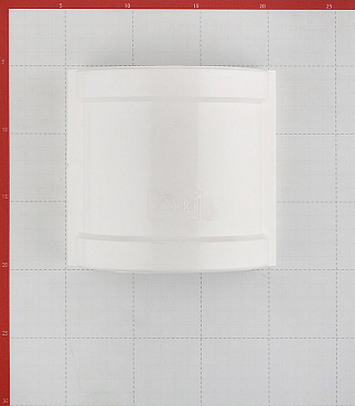 Соединение желоба Docke Lux пластиковое d140 мм пломбир RAL 9003