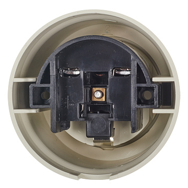 Розетка Bironi Лизетта накладная слоновая кость ретро (B1-101-211)