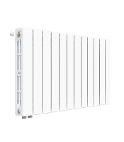 Радиатор биметаллический Rifar Supremo Ventil SVR 500 мм 12 секций 3/4 нижнее правое подключение белый