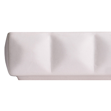 Мыльница для ванной Verran Quadratto настольная керамика белая (880-11)