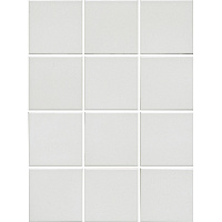 Мозаика Kerama Marazzi Агуста белая из керамогранита 400х300х7 мм квадрат (8 шт.=0,922 кв.м)