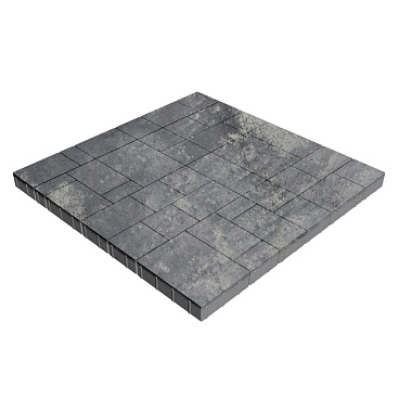 Плитка тротуарная разноразмерная Инсбрук Альпен Colormix Актау (13,2 кв.м)