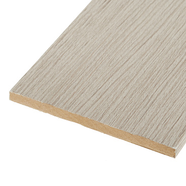 Доборная планка Палитра/Орион 120х8х2060 мм финишпленка капучино (1 шт.)