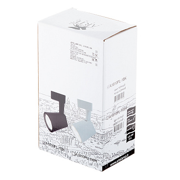 Светодиодный трековый светильник однофазный Arte Lamp 4000К 10 Вт черный (A1810PL-1BK/0964)