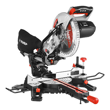 Пила торцовочная электрическая Зубр ЗПТ-255-1800 ПЛ 1800 Вт 255 мм