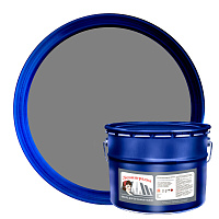 Эмаль Ленинградка АК-114 для бетонных полов серая матовая 10 кг