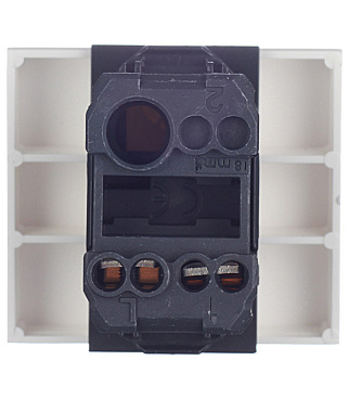 Выключатель для кабель-канала DKC Viva белый 2 модуля (45021DIY)