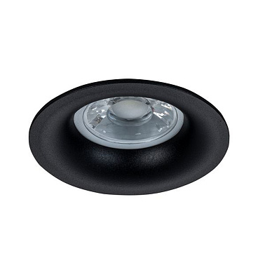 Светильник встраиваемый GU10 черный 50 Вт IP20 Maytoni Slim ДВО (DL027-2-01B)