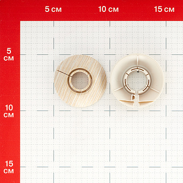 Обвод для труб ПВХ декоративный Идеал 16-22 мм дуб палена (2 шт.)