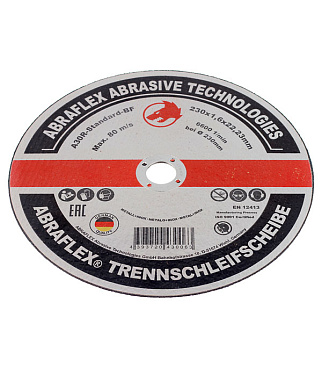 Круг отрезной по металлу Abraflex 230х22х1,6 мм (А230162223/30063)