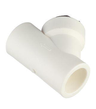 Фильтр полипропиленовый Valtec косой 32 мм В/В сетчатый (VTp.786.0.032)